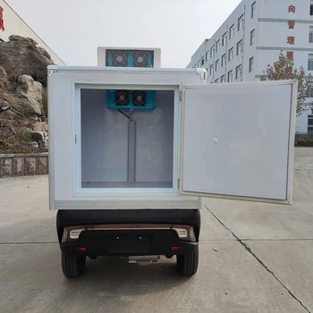 Logistic Cooling Van Refrigerator Truck Keep Food Vegetables Fresh COC DOT