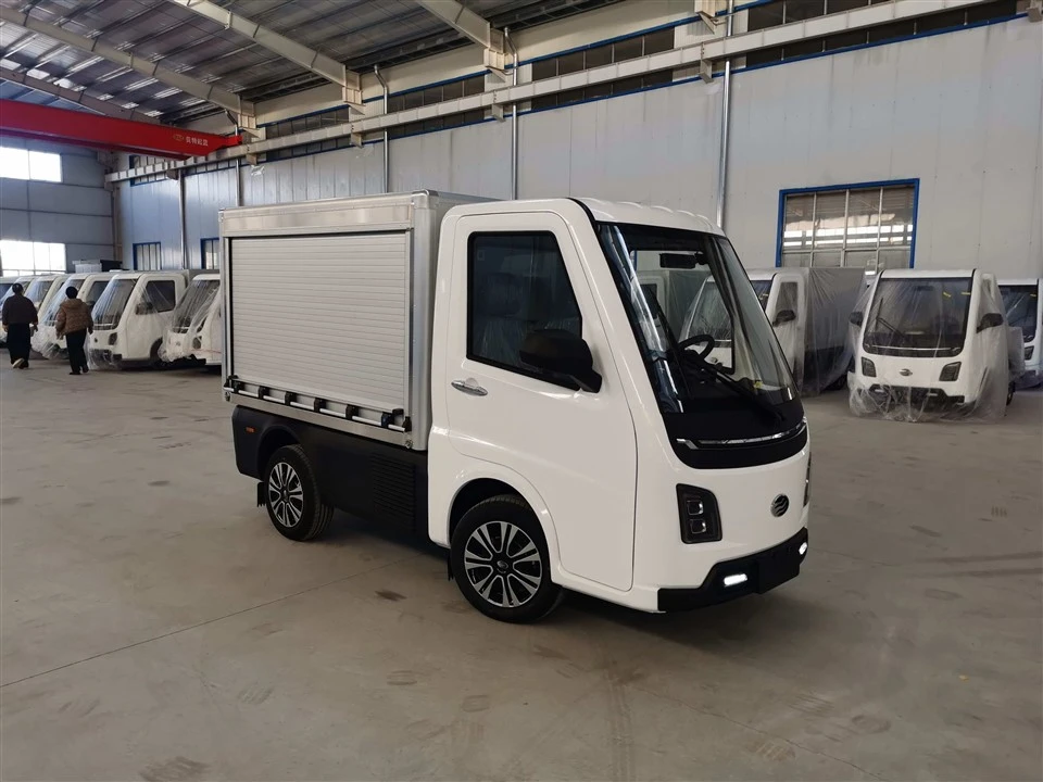 igh Load Electric Pickup Truck With Aluminum Cargo Box - Farm & Construction Use igh Load Electric Pickup Truck With Aluminum Cargo Box - Farm & Construction Use